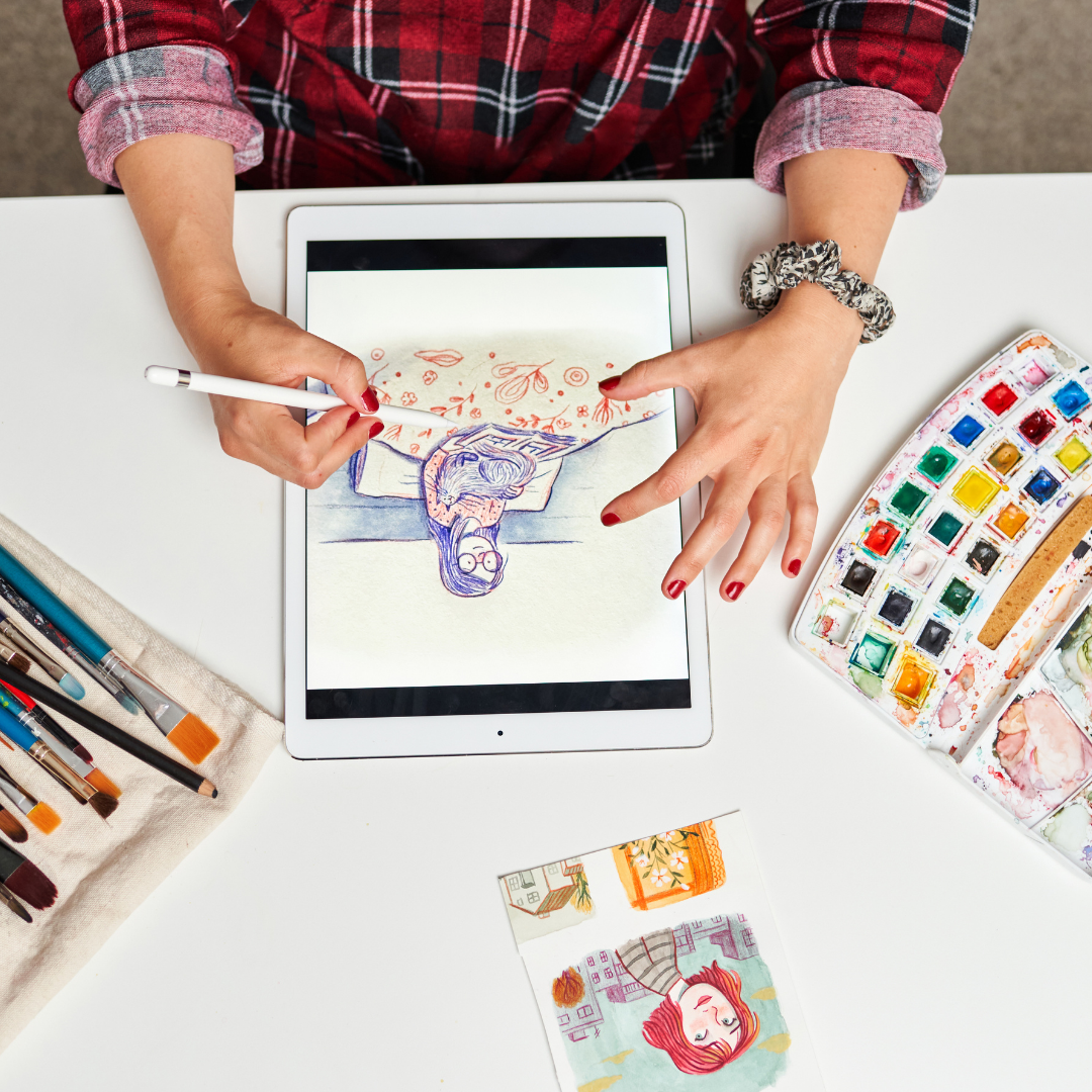 devenir-illustrateur-dessin-numerique-tablette-stylet-aquarelle-creation-artistique