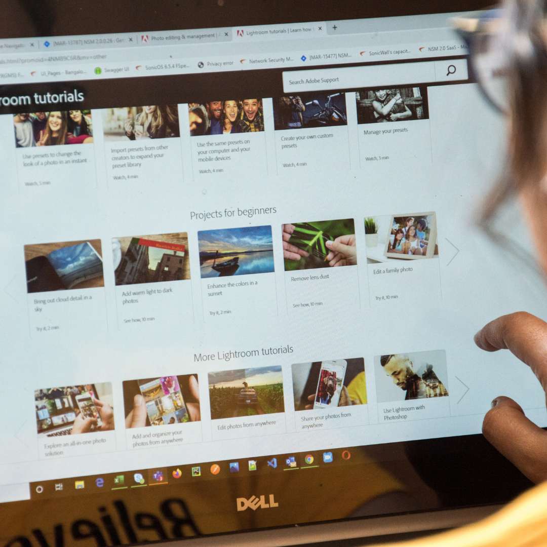 Comparatif avant/après retouche d'une photo dans Adobe Lightroom
