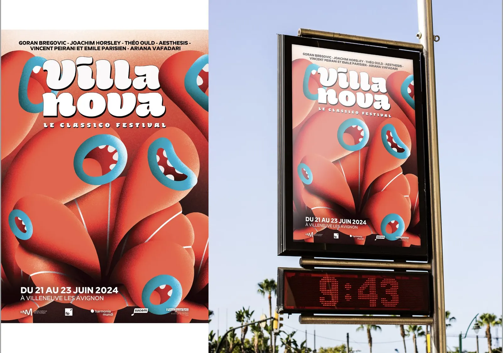 Villa Nova festival identity