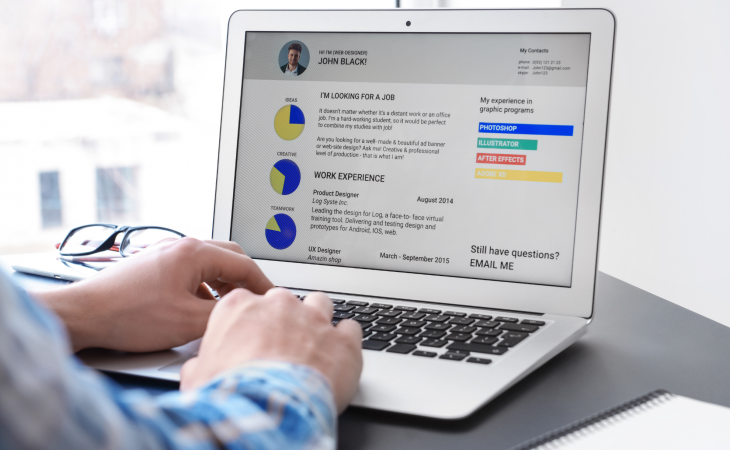 cv exemple graphic design