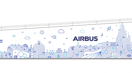 Nos étudiants créent une fresque pour Airbus Hélicoptères